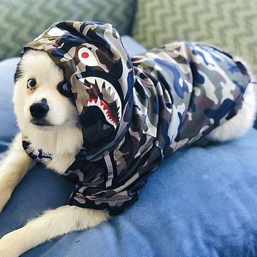 Large Dog Raincoat - Windproof and Waterproof Pet Jacket