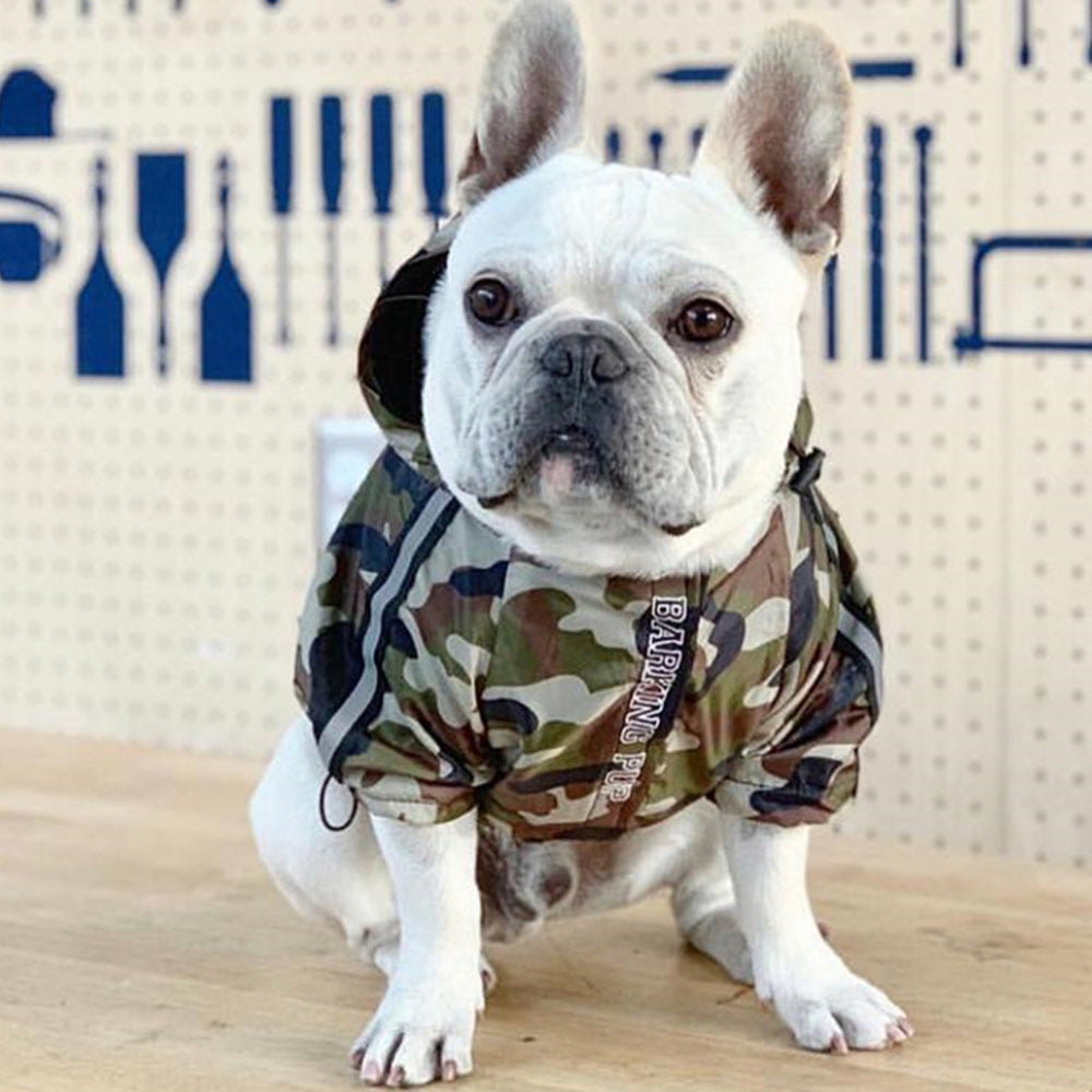 Large Dog Raincoat - Windproof and Waterproof Pet Jacket